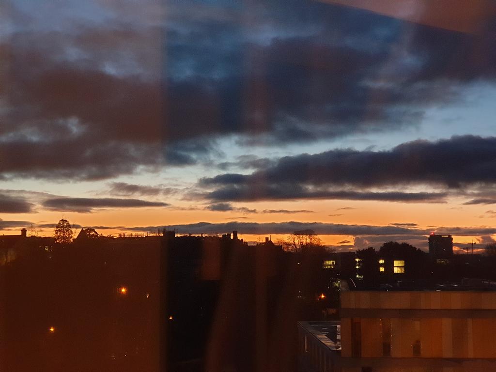Dramatic skies out the Western Road <a href="/RiverleeHotel/">The River Lee</a> #loveCork