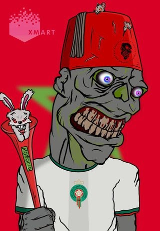 KINGRIPPLE10's tweet photo. Congratulations 👏🎉
Morocco moving to quarterfinals
Come and say (hi coronaking)
On fifa-fanz-club chanel on zombieland and you could  win 100 XRPs 🥁🥁🥁👏🎉🤑🤑🤑
https://t.co/0n6D2DmYGs
#xzombie #UndeadArmy #zanimals #xrplmarketplace #xmart #xdudez 
#FIFAWorldCup #FIFA https://t.co/k2JJlNx6bz