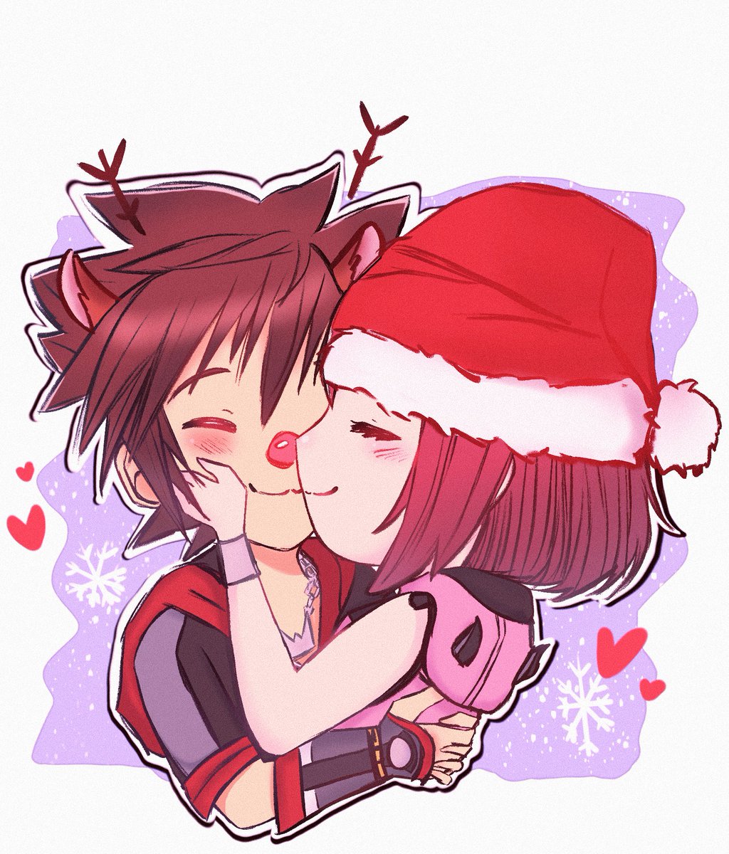 Love is in the Winter Air ❄️❤︎

#kingdomhearts #キングダムハーツ #sokai