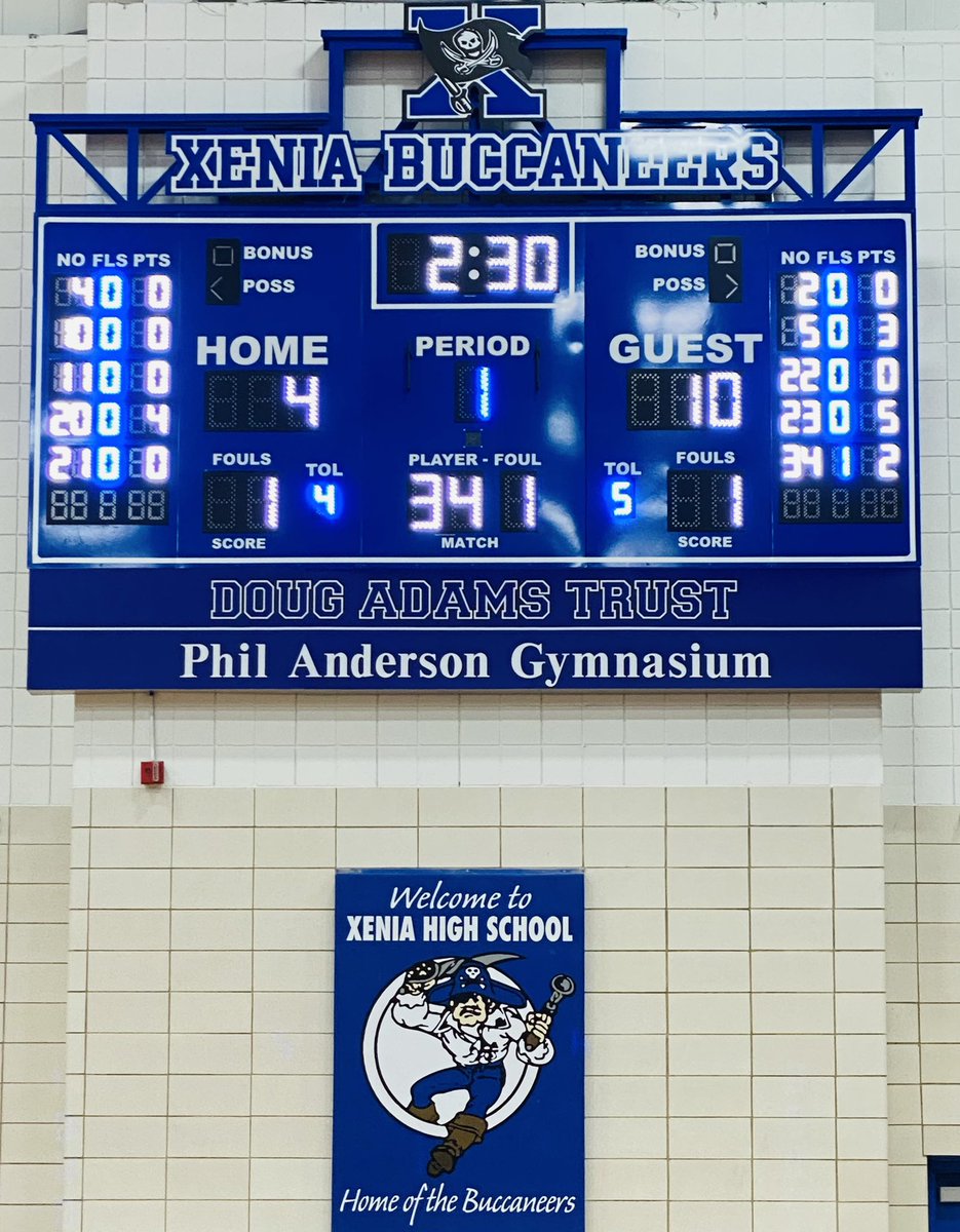 Last night we officially renamed the XHS gym to the “Phil Anderson Gymnasium”