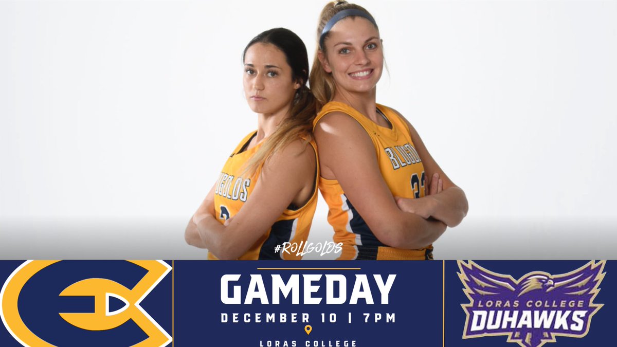 On the road for a big non-conference match up tonight against Loras College!💪 Go to blugolds.com/gameday to watch the action! #moreISpossible #RollGolds
