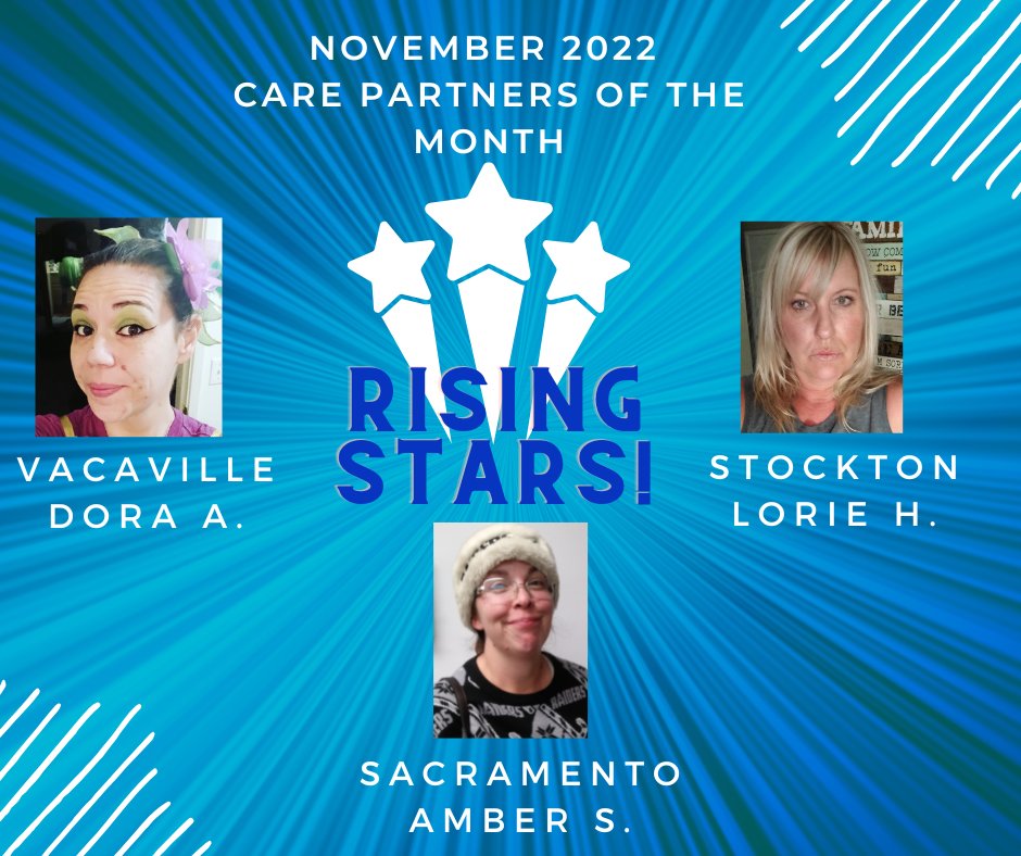 ApexCareCA's tweet photo. 2022 may be coming to a close, but our November Care Partners of the Month are defying gravity!  Thank you for your contributions to ApexCare and your grateful clients. https://t.co/ABGIWpX7JL
