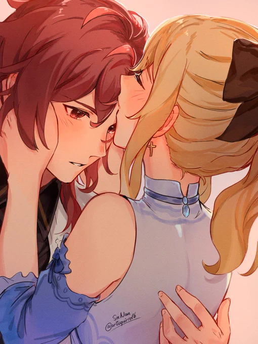 I tried drawing on CSP again#jealuc #genshinimpact 