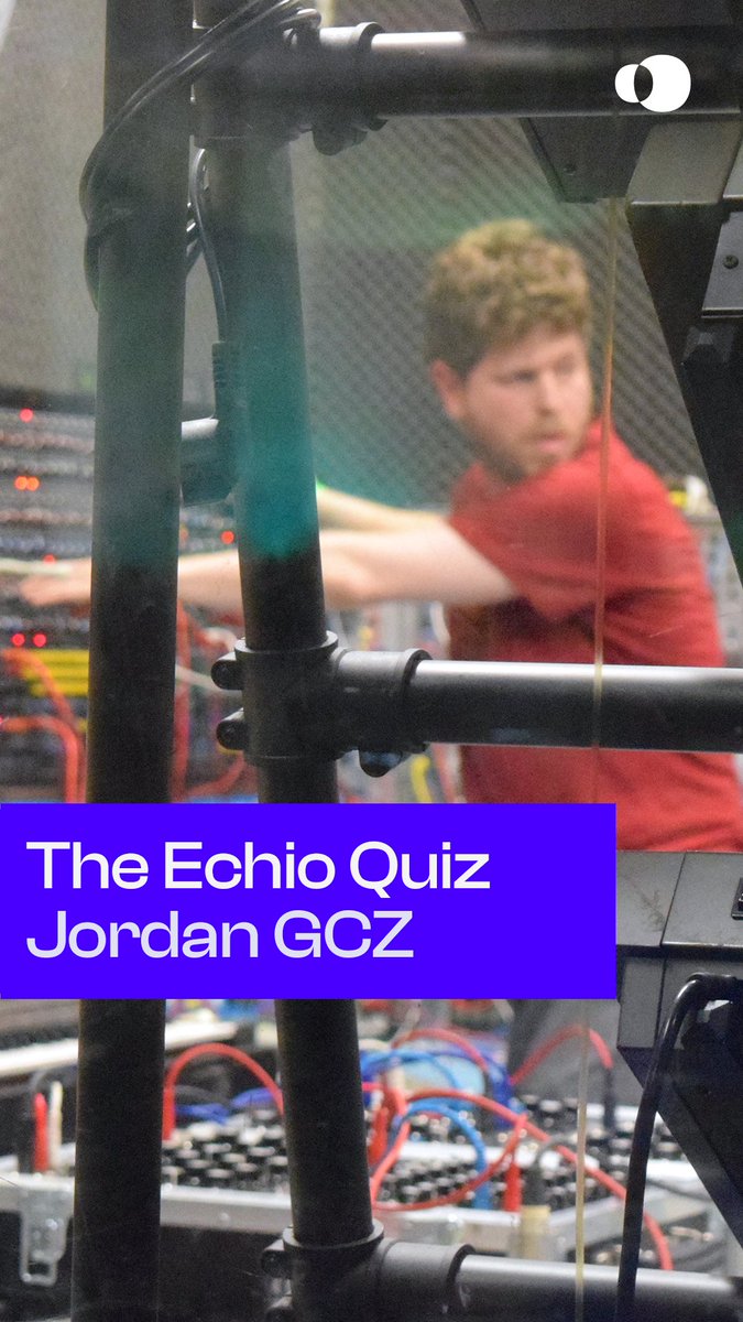 The Echio Quiz with Jordan GCZ @jujujordash

Don’t miss Jordan GCZ’s Echio session on “Hardware Jamming and Improv 101” tomorrow Sunday December 11th at 6pm CET / 12pm EST.

Watch here: instagram.com/p/Cl_pounuz4c/