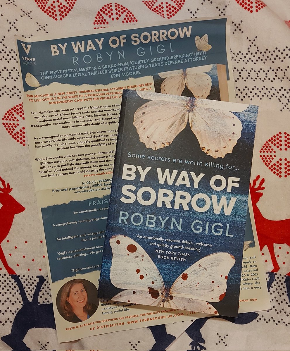 Thank you to @VERVE_Books for my copy of #ByWayOfSorrow by @robyngigl 

Published March 2023