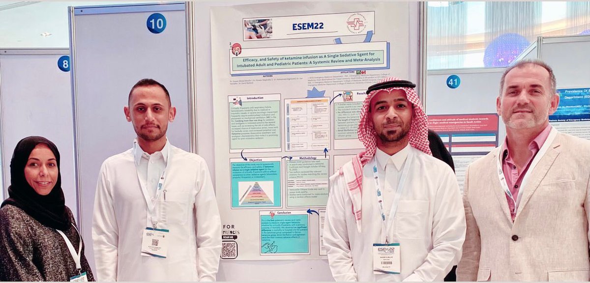 EM_KFHU's tweet photo. Congratulations to KFHU’s very own @QAlmulihi for winning first place in poster presentation at @UAE_ESEM!  Congrats to the whole team and @NisreenMaghraby , nothing but the best from the best 🏆 #ESEM22 https://t.co/zz4AOtIfuf