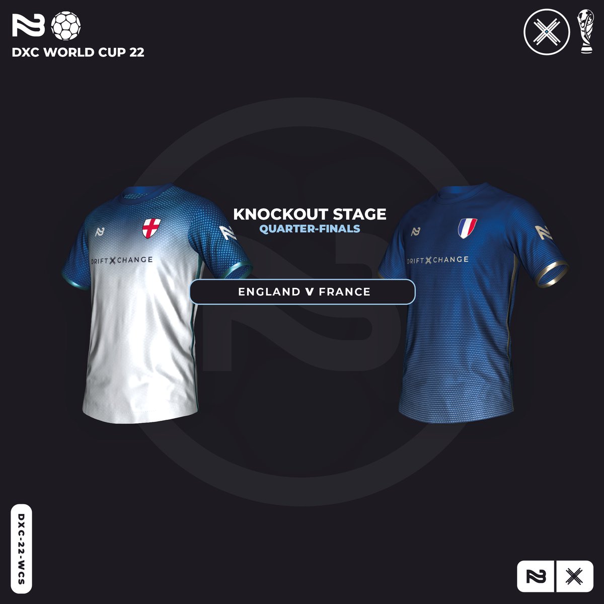 22GameFi's tweet photo. Guessing Game Time🏆 

#EnglandVsFrance

2 DriftX will be awarded for the exact final score prediction🚀

If there are no winners after fulltime we will add another 2 DriftX into the pool for the next game. 

Good luck everyone https://t.co/41qt6hlwYp