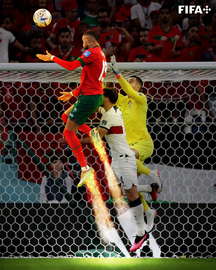W杯 4強モロッコ 異次元跳躍 の決勝弾を海外絶賛 物理法則を無視 C ロナウド級 フットボールゾーン 2