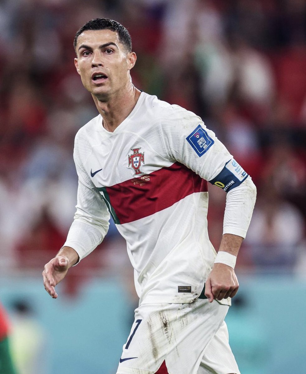 has___nain's tweet photo. His dream to win the world cup… 💔

#CR7𓃵 #FIFAWorldCup #Morocco https://t.co/z0zoXLheuj