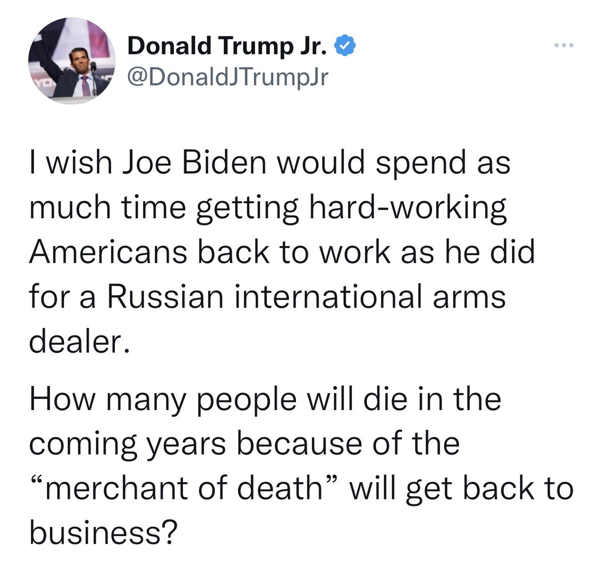 JoJoFromJerz's tweet photo. President Joe Biden has created 10 million jobs in his first two years.
donald trump lost 3.1 million jobs in four. https://t.co/hFHzT59KUD