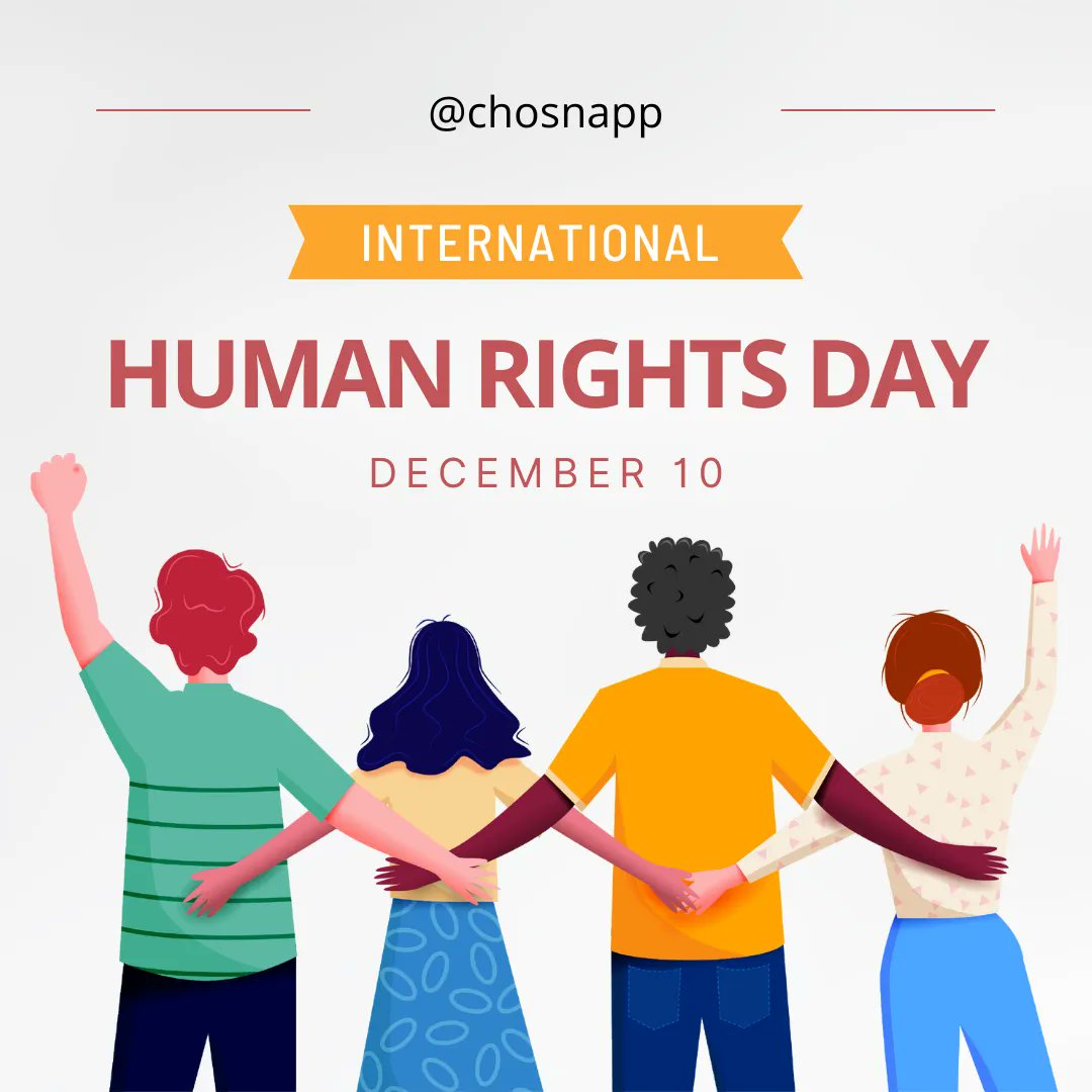 Happy International Human Rights Day!! 🌍 ❤️ #humanrightsday #equality #community