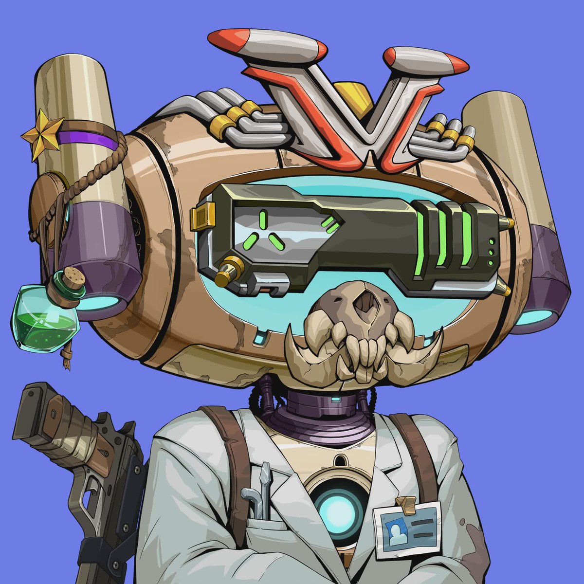 Check out my super cool new DOT from Pixel Vault and Inhabitants Universe!