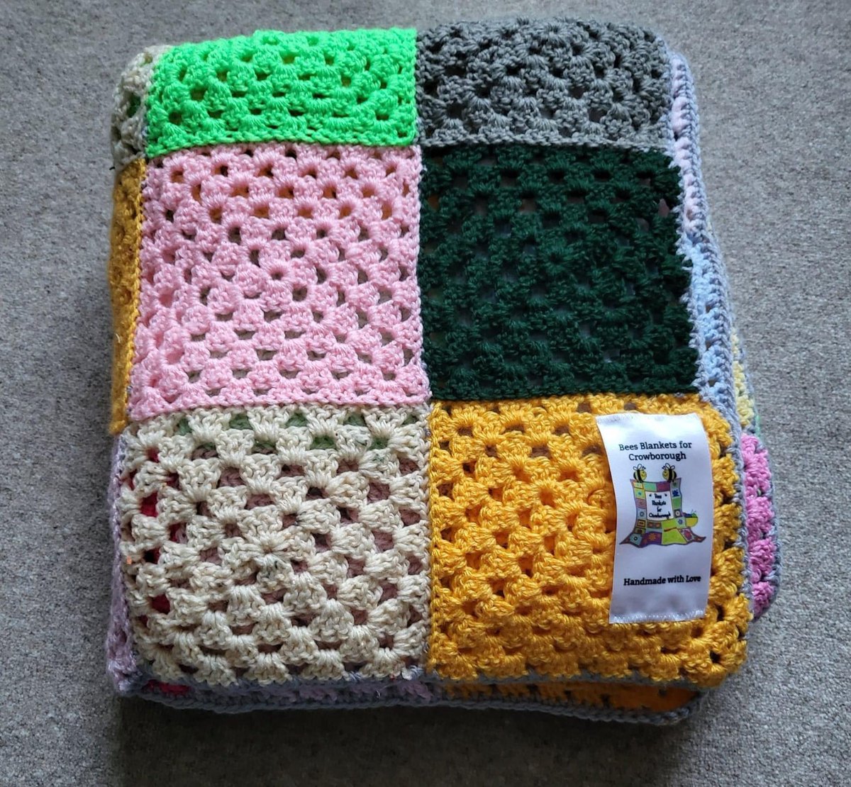 As the cold and wintry weather conditions, we are so grateful to Sewing Crow-Bees, who supplied all our volunteers responding to emergency 999 calls, one of these blankets to hand to patients who are attended to that we consider may be vulnerable

(Not used during treatment)