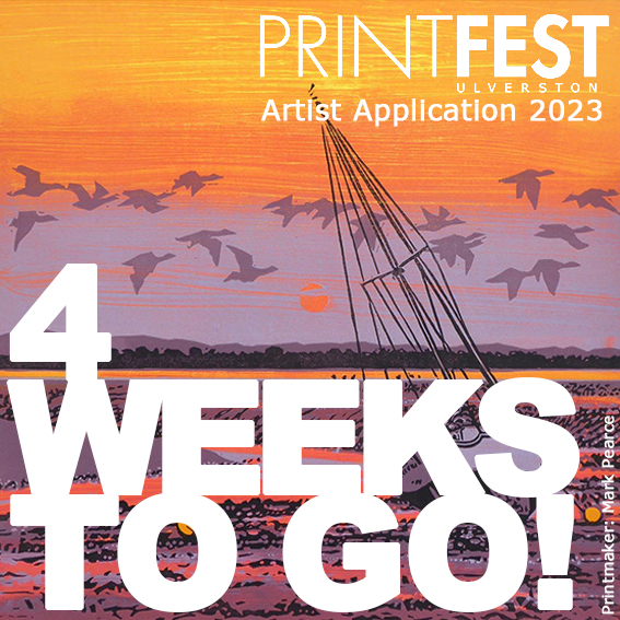 Four weeks remain to apply to exhibit at Printfest 2023 - mailchi.mp/319e2cd6503b/f…
Step 1: Information for Artists. Step 2: Google Application Form. Closing date midnight 7th January 2023, four weeks left to apply! @thecoroulvserton <a href="/chooseulverston/">Choose Ulverston</a> @zillahbellgallery