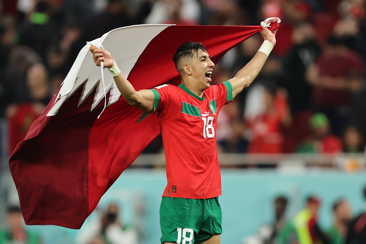 RoadtoQatar_en's tweet photo. THEY’VE DONE IT AGAIN 🇲🇦 @EnMaroc 

#Qatar2022 #FIFAWorldCup https://t.co/TsEGkK9urV
