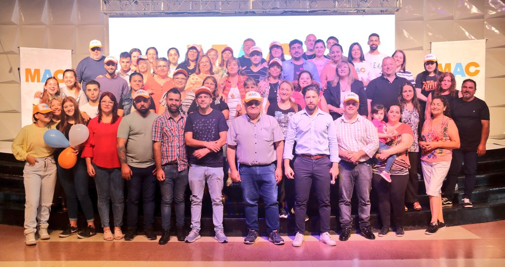 #ConvencionMAC 
Alrededor de 10 localidades representadas en una jornada que contó con disertaciones.
<a href="/PatriCattaneo/">Patricia Cattaneo 💙</a> <a href="/LuchoCorti/">Lucho Corti</a> y más