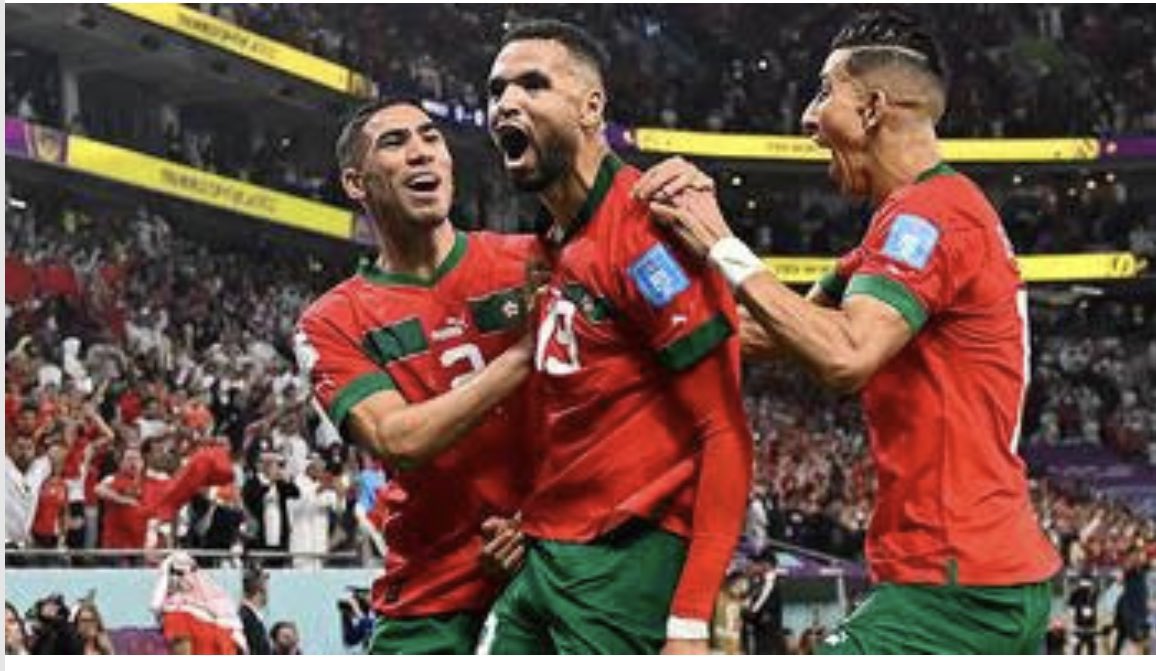 zafersahin06's tweet photo. Sömürgeci İspanyollardan sonra sömürgeci Portekiz’e de aynı tarifeyi uygulayan Afrika’nın aslanlarına selam olsun.

Futbol asla sadece futbol değildir. 

Yüzyıllardır kanı, canı, toprağı talan edilen kara kıtanın isyanıdır Fas’ın zaferleri..
Haydi aslanlar..Sıra İng-Fransa’da https://t.co/oieN8Jn9sQ