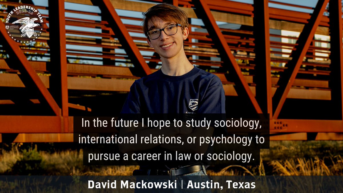 Battlefields's tweet photo. In the future I hope to study sociology, international relations, or psychology to pursue a career in law or sociology. #YLT23Takeover #DavidM https://t.co/2bItP1YYdC