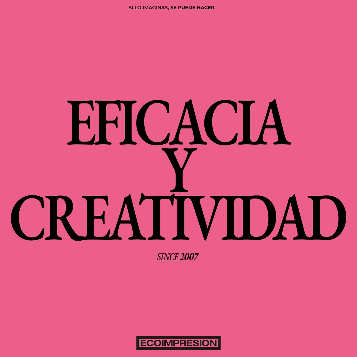 ecoimpresion's tweet photo. Ecoimpresión no es solo una imprenta de muy buena calidad, también somos un equipo de creativos con muchas ganas de sacar nuestras mejores ideas para ti . #eficacia #creatividad #nuevasfronteras #ideaslocas #equipo #impresion https://t.co/a8YnxFzyVS
