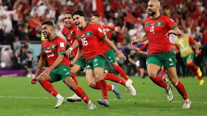 Morocco one of the top four  #congratulations 💪✌️