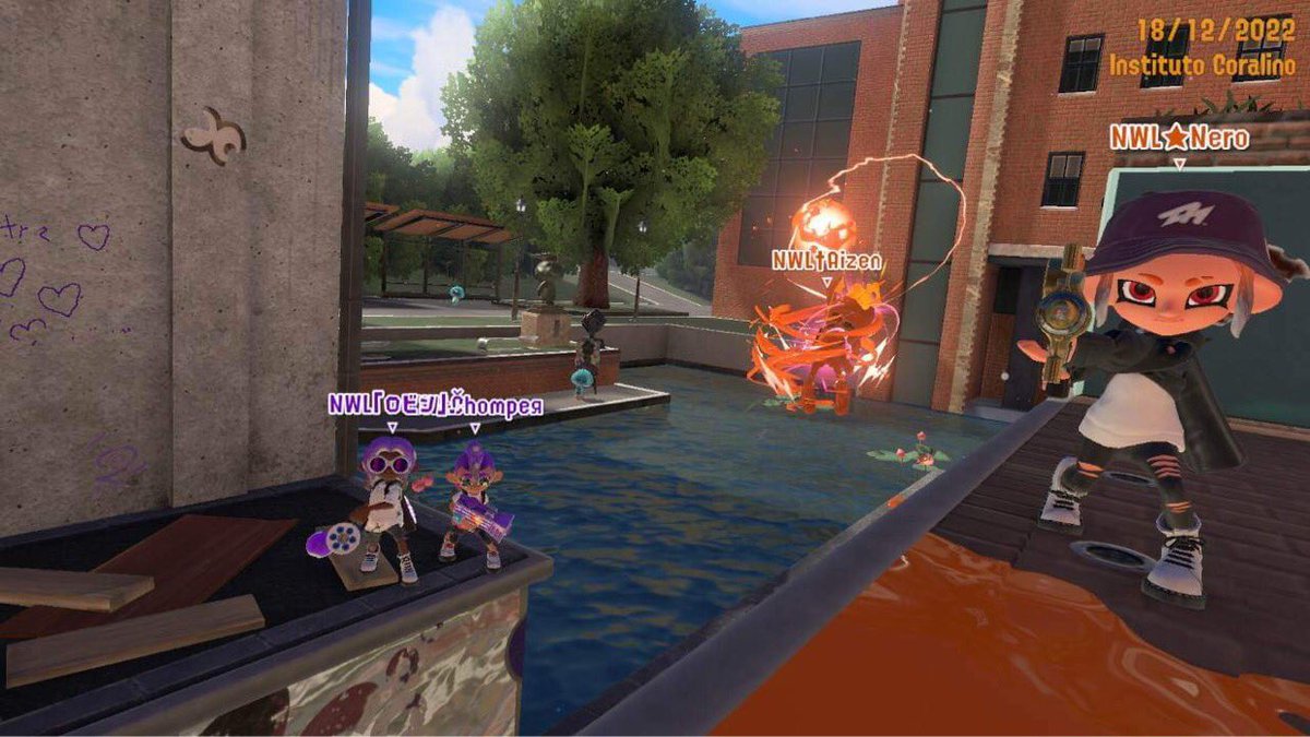 NawalSplatoon's tweet image. We won our LUTI match (d1) against @NoMercySplatoon 5-2, GGs to them! 🐬