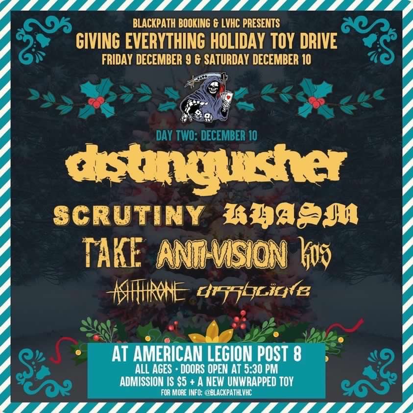 DAY 2 OF THE GIVING EVERYTHING HOLIDAY TOY DRIVE! 🎄
PULL UP EARLY &amp; BRING ALL YOUR HOMIES! 
$5 + SICK ASS UNOPENED TOY 🧸 

TONIGHT’S SHOW WILL
DOUBLE AS A DROP-OFF FOR HOODIES 4 THE HOMELESS
DONATION BOX WILL BE AT THE ENTRANCE!
