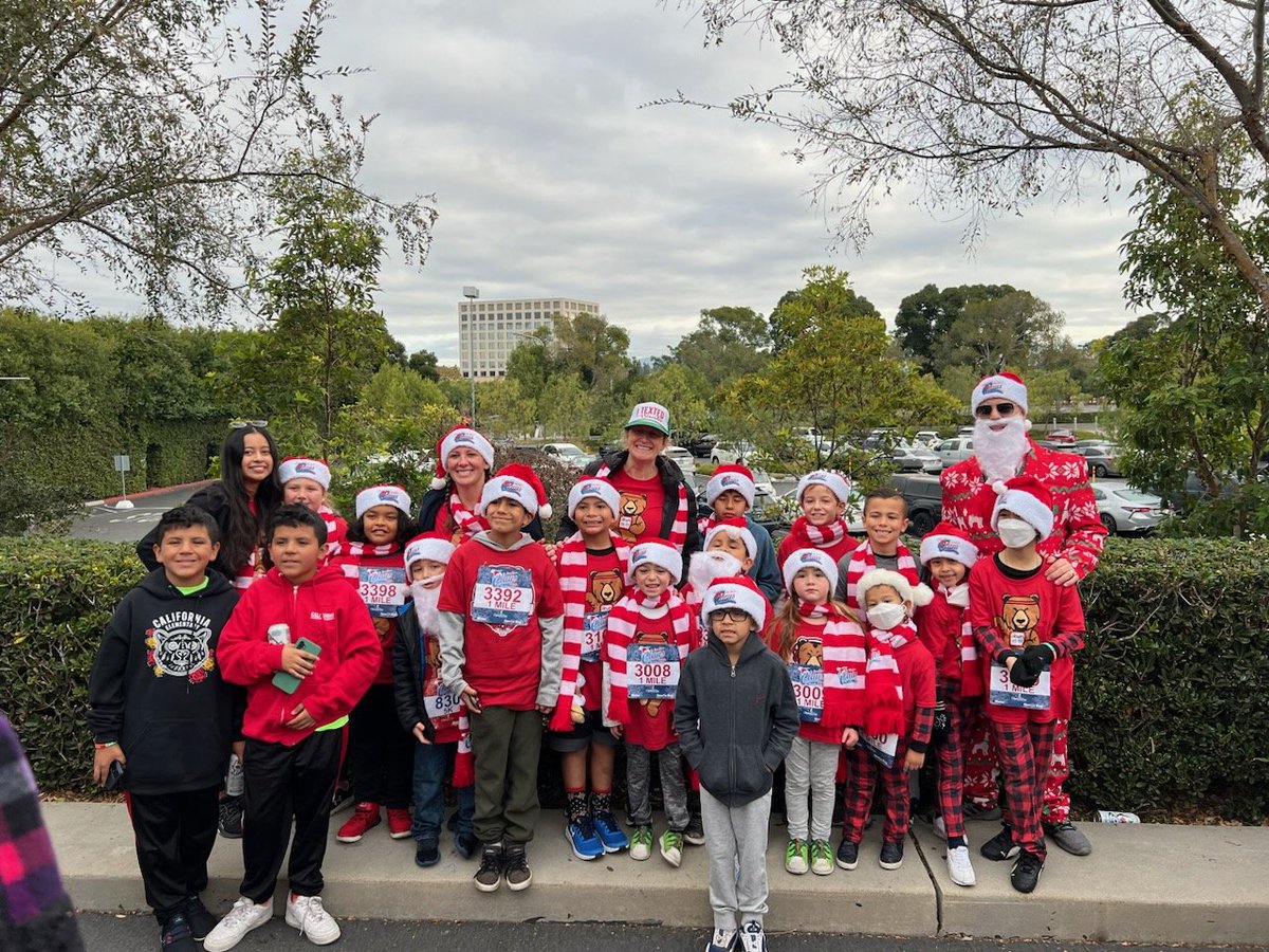 iRun spent the moring at Run for a Claus! So proud of our runners. #cabears #getoutside  #running