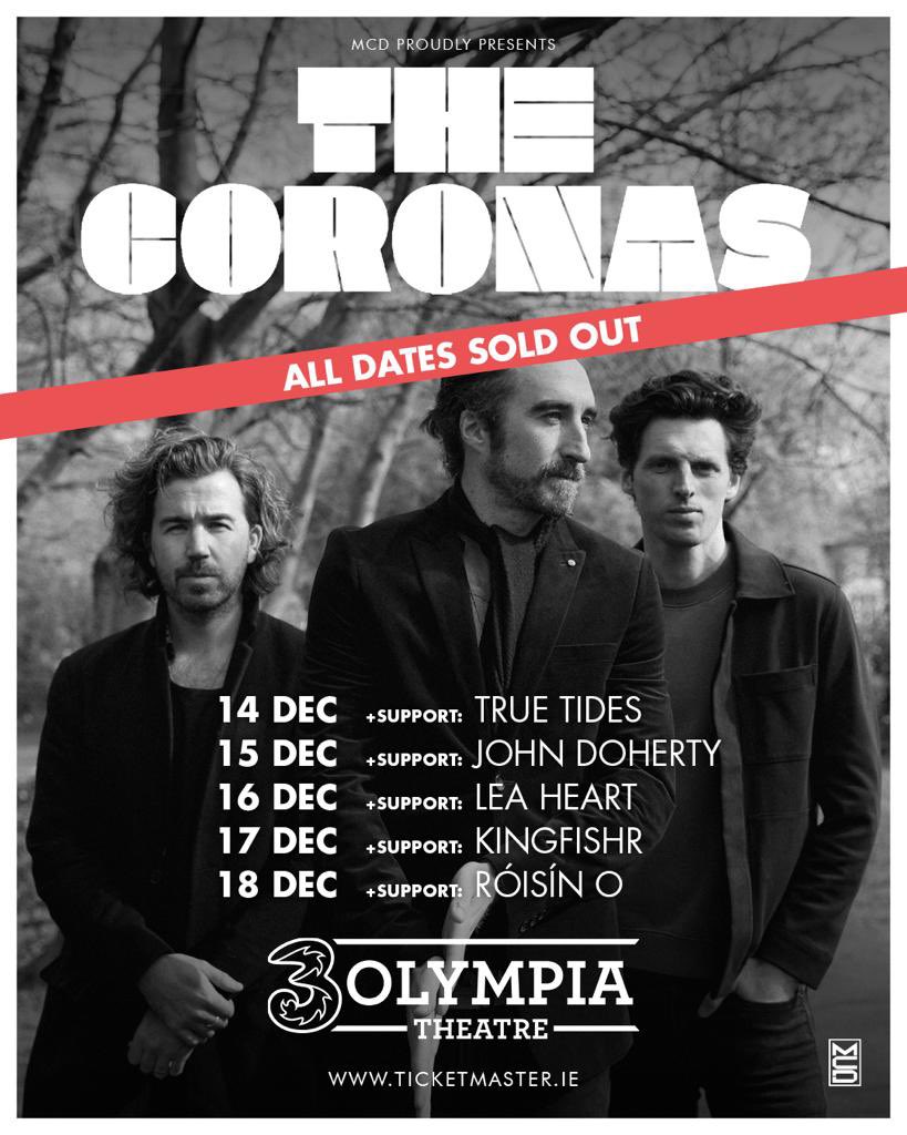 Gonna be great!! 🕞🕗🕔
<a href="/truetidesband/">TRUE TIDES</a> <a href="/JohnDoherty_/">John Doherty</a> <a href="/iamleaheartt/">Lea Heart</a> <a href="/KingfishrBand/">Kingfishr</a> <a href="/RoisinOmusic/">Róisín O</a>