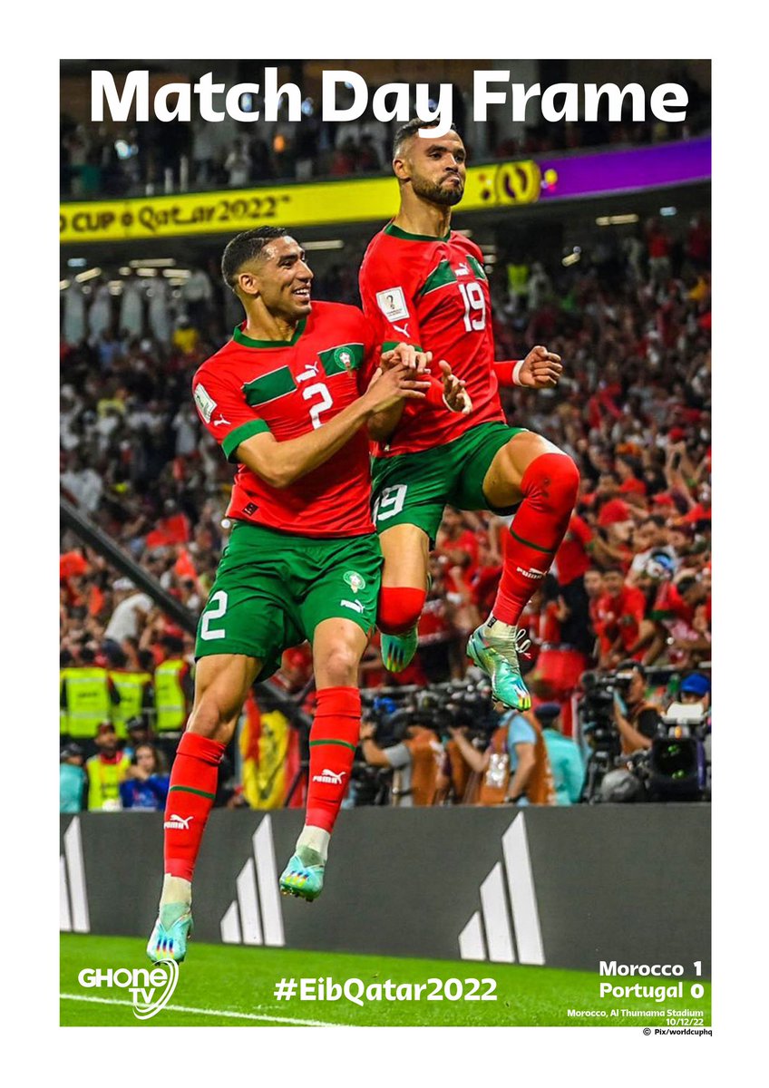 TheRealBolaRay's tweet photo. Congratulations to Team Morocco. Well-deserved. #EIBQatar2022 https://t.co/nYISictiJa