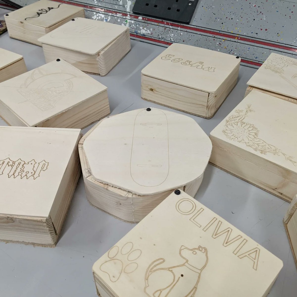 Terrific timbers! @GoldingtonAcad students have mastered the timber challenge of creating different joints. Learning lots about sustainably sourced timbers, applying CAD/CAM knowledge to produce some great products! #timber #designmatters #computeraideddesign @TechSoft_UK