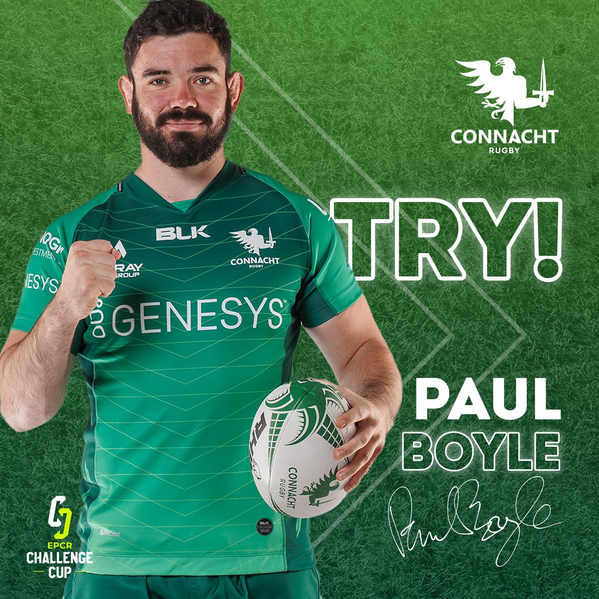 connachtrugby's tweet photo. 3'

The man in form! Paul Boyle with the opening score of the game

🟢5-0⚫️
#CONvNEW | #ChallengeCupRugby https://t.co/b62LarWNcn