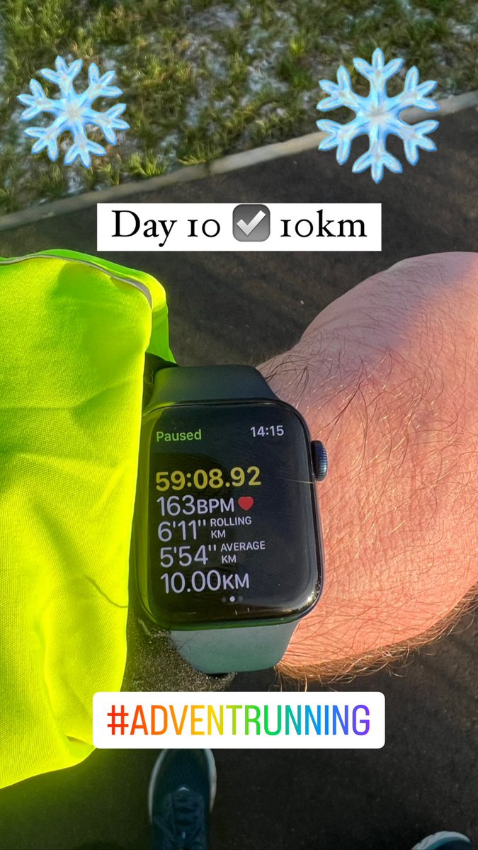 MPWActiveMrW's tweet photo. Day 10 ☑️ 10km. That was hard… enough said! Great way though to start the Christmas Holidays! #mpwactive #adventrunning #fitforchristmas https://t.co/8ShGiw0Lty
