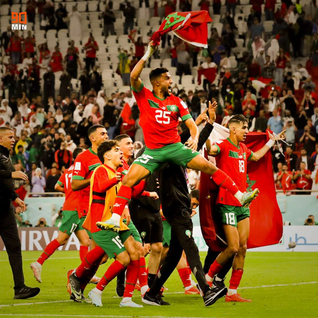 SI_FootballClub's tweet photo. ❌Belgium
❌Spain
❌Portugal

Morocco's incredible run to the Semi-final has seen them take out some of Europe's big hitters - will they be adding another to the list? 🤔 https://t.co/L6TVyaGOqB