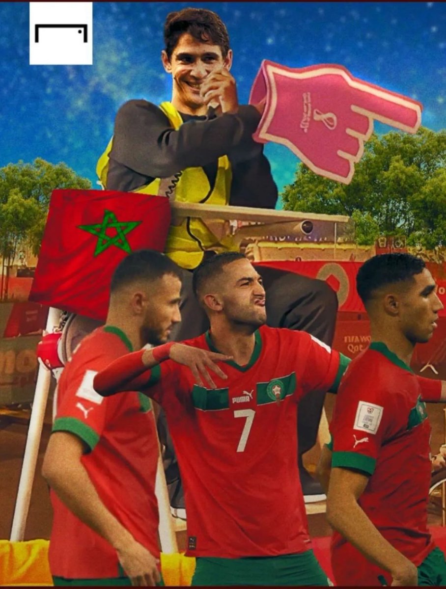 MubarakVq's tweet photo. مبرووووك للمغرب🇲🇦 فوزها التاريخي ... 🇵🇹Portugal... this way 
  #المغرب_البرتغال https://t.co/Rp6vd7x1GJ