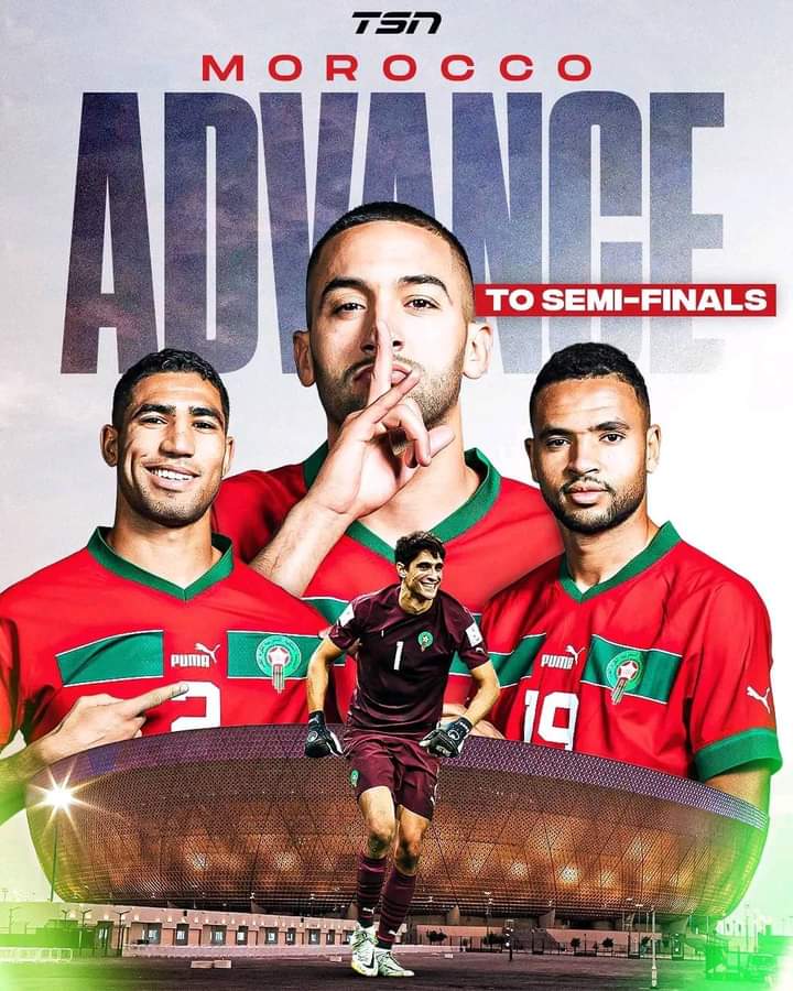 RaynoldKipchir's tweet photo. @AchrafHakimi @Hakim ziyech congratulations.....one step to finals. https://t.co/JrqkJxeIdW