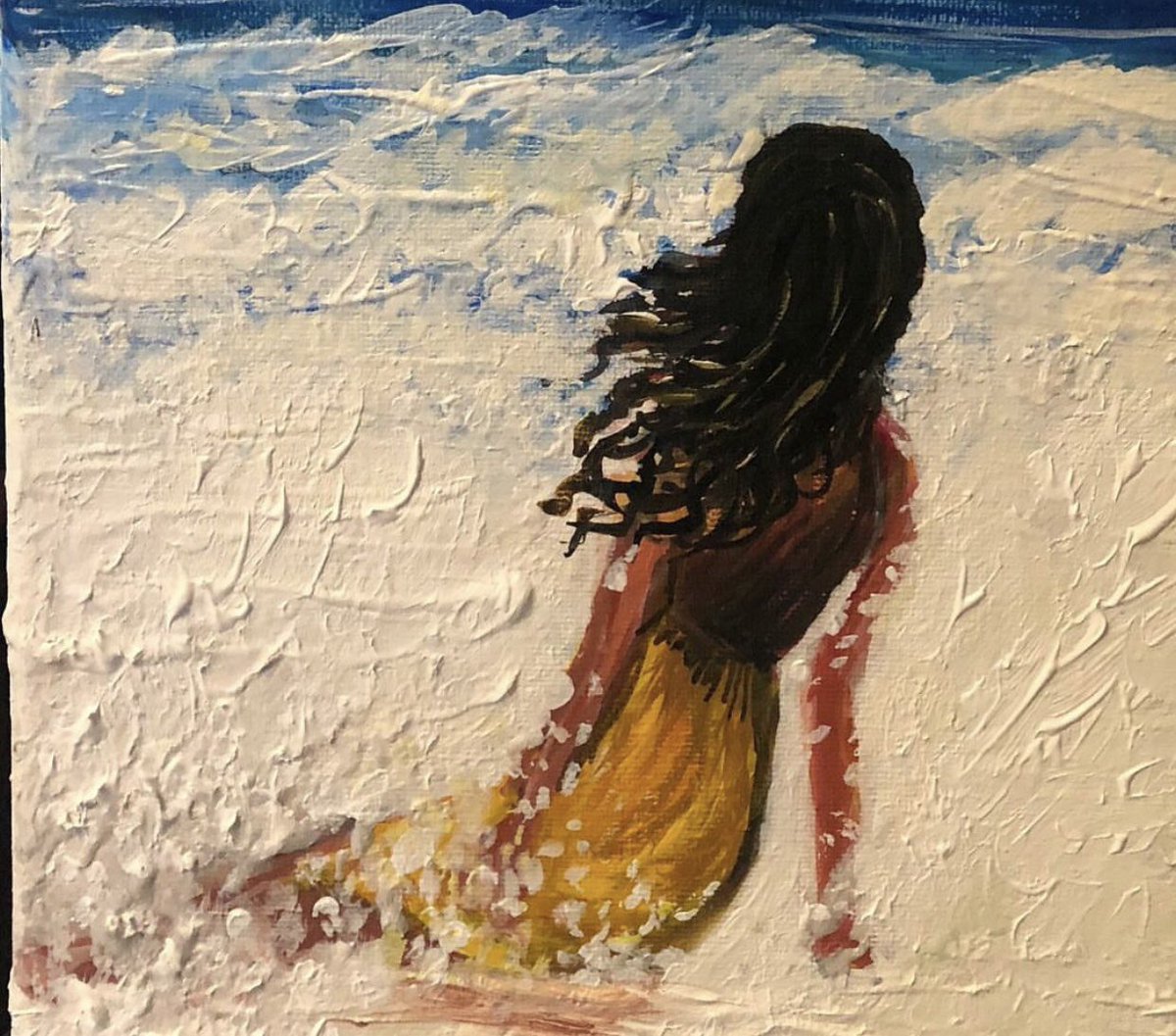 chompyhaleem's tweet photo. Canvas art. The oceans roar is music to the soul. https://t.co/rQvcgImJQe