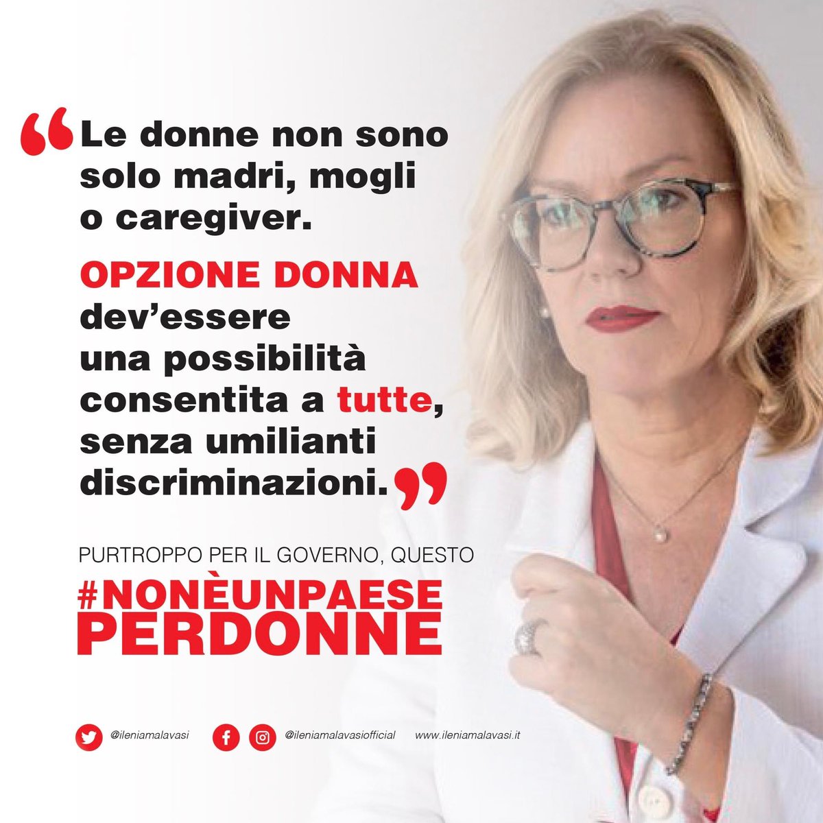Paolaviscovich's tweet photo. @GiorgiaMeloni @ClaudioDurigon @w_rizzetto @CalderoneMarina 
Rimettete opzione donna com'era. L'art. 56 non è opzione donna, è tutta un'altra roba. 
#opzionedonnanonsitocca 
#noinonmolliamo https://t.co/oAq6IE4z8R