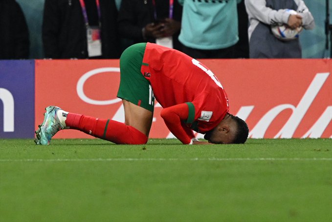 Elhamdülillah. 
Fas milli takımı Portekiz karşısında galip geldi. Zafer İslamındır.
#Fas #Islam #WorldCup2022 #WorldcupQatar2022 #WorldCup #Morocco