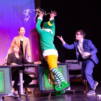 wcsGMSjk's tweet image. “Smiling’s my favorite!” If it is yours, come see Elf, jr. at Grassland Middle! The cast and crew are amazing, led by the incredible director, Jenna Hunter. Today at 3 and 7, tomorrow at 3. Tickets at the door in cash. @wcsGMS @WCSedu #GeneralsLead #GMSgenerals #22generals23