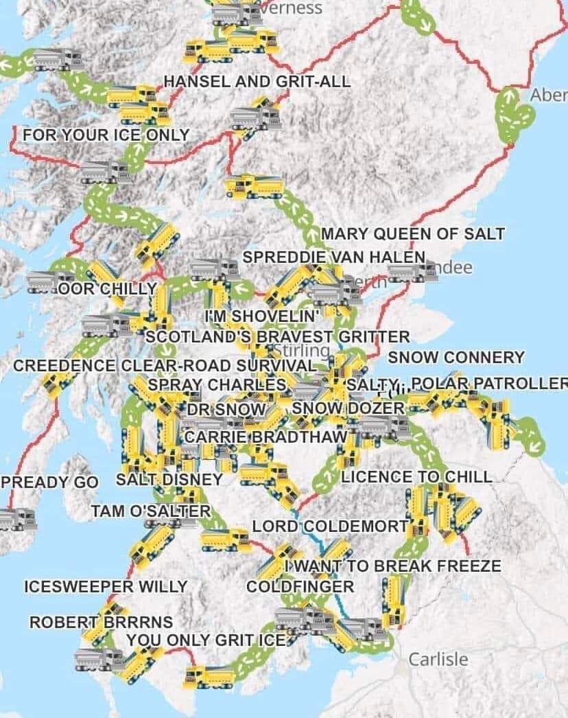 Mark Coverdale ๐บ๐ฆ on Twitter "RT ConnorMonaghan_ Scottish gritter
