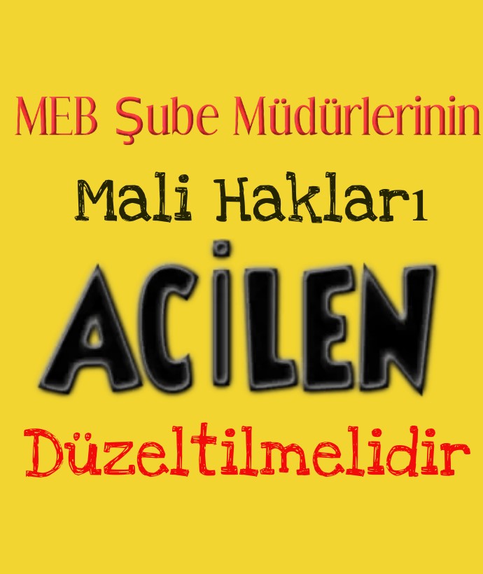#MebSubeMudurlerininTalebi sorumluluk+risk+fedakarlık= saygınlık formülünün sağlamasının yapılmasıdır 
<a href="/RTErdogan/">Recep Tayyip Erdoğan</a>
<a href="/tcbestepe/">T.C. Cumhurbaşkanlığı</a>
<a href="/dbdevletbahceli/">Devlet Bahçeli</a>
<a href="/tcmeb/">Millî Eğitim Bakanlığı</a>
<a href="/NureddinNebati/">Dr.Nureddin NEBATİ🇹🇷</a>  
<a href="/vedatbilgn/">Vedat Bilgin</a>
<a href="/_aliyalcin_/">Ali YALÇIN</a>
<a href="/TalipGeylan06/">Talip Geylan</a>
<a href="/emrullahisler/">Emrullah İŞLER</a>