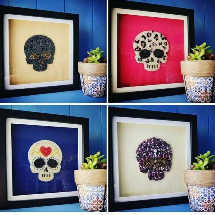 A maker of filthy, funny, and dirty cross stitch. For those who enjoy swearwords and for lovers of horror &amp; the darker side of life. Cards, embroidered hoops, festive gifts, and assorted accessories.