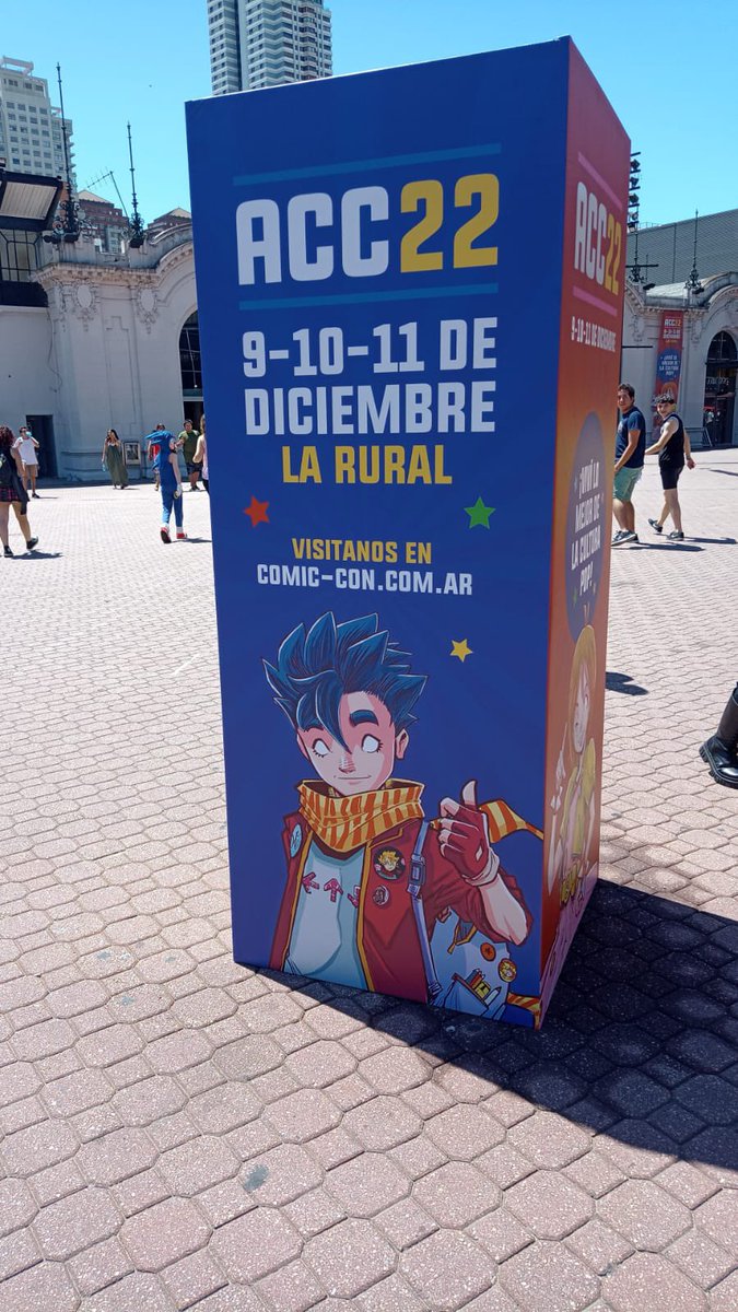 cinergiaonline's tweet photo. ¡Ya estamos en el segundo día de la @ArgenComicCon
en la @LaRural_BsAs!
Hoy hasta las 22:00 horas @nachorapari nos va a traer todas las novedades de esta nueva edición.
¿A quién vemos ahí?
#ComicConArg
#ARG https://t.co/pVsBz5LNXw