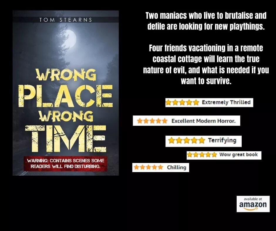 LivHorrorClub's tweet photo. Local Horror author Tom Stearns will be at our Horrific Christmas Market selling and signing his books. 
If you want extreme revenge, nasty horror, spooky tales perfect for the fireside, or police procedurals with a horror twist then come and meet Tom to chat about his work. https://t.co/tlGhjthsqQ