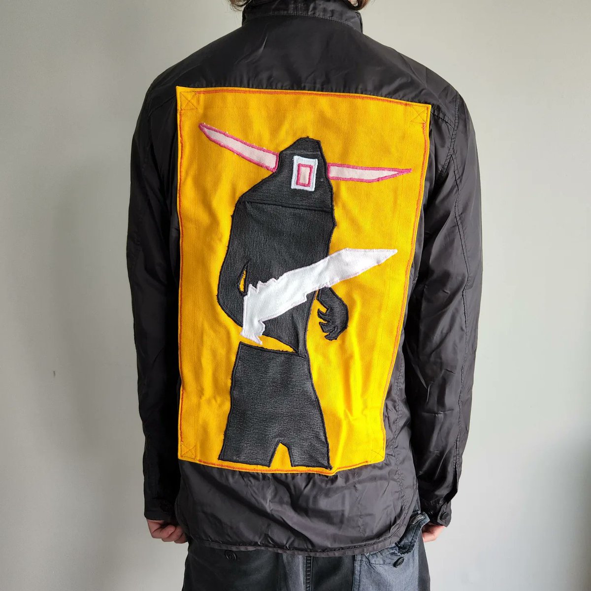 grimgardenllc's tweet photo. Original: $65 / Sale: $45
"Necro Clops" Windbreaker. Size Large https://t.co/77xxtTsCtW https://t.co/1m0oDP5S9w