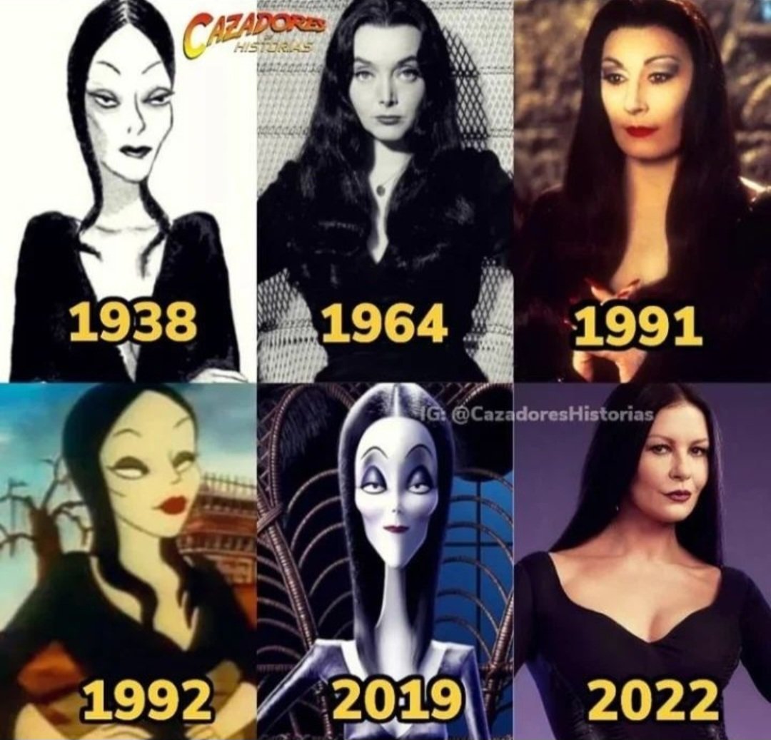 Who's your favourite #MorticiaAddams? 🖤