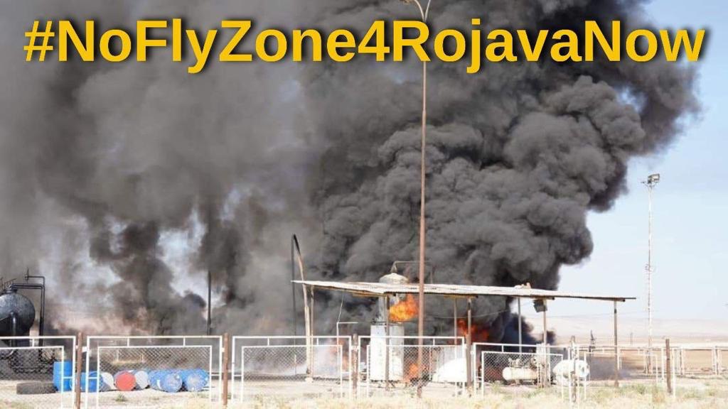sevincoskun_'s tweet photo. Rojava hava sahası, işgale karşı uçuşa kapatılmalıdır!
#NoFlyZone4RojavaNow https://t.co/h2eUM9KzLh