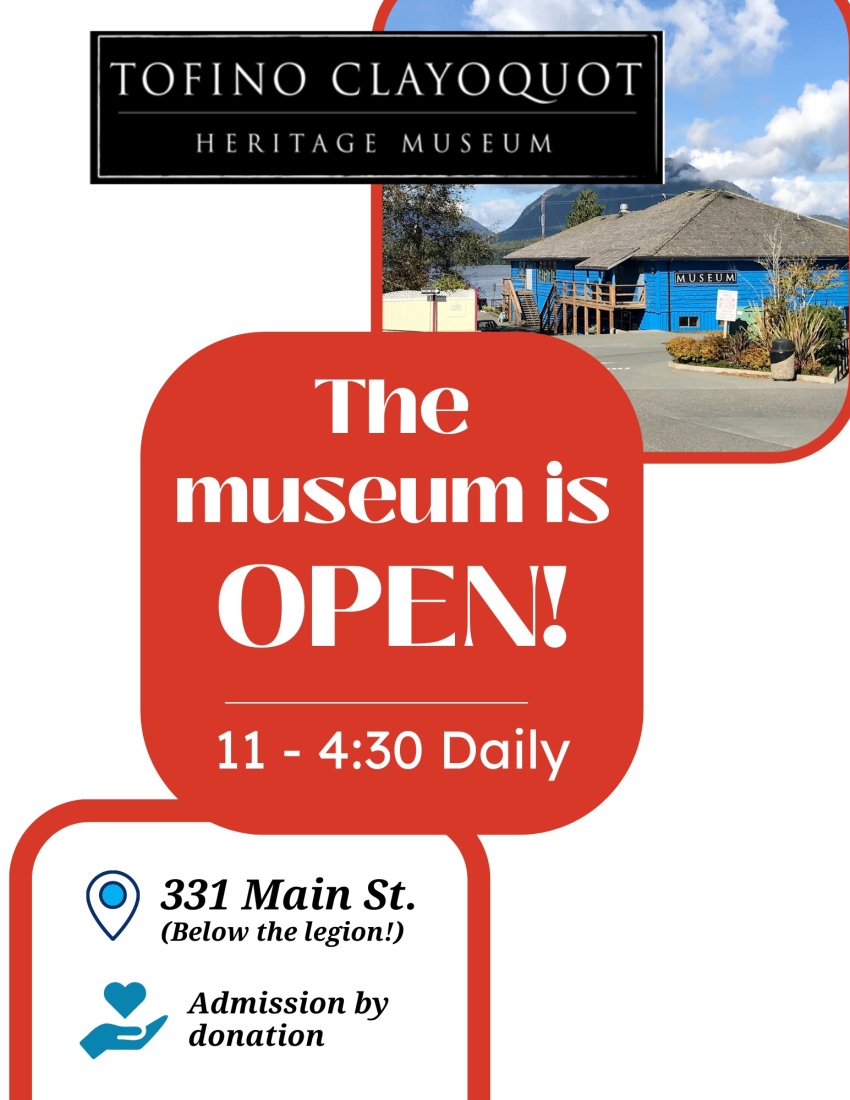 Tofino Clayoquot Heritage Museum tweet media