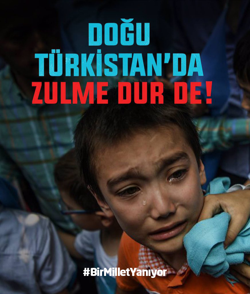 Doğu Türkistan’da Zulme Dur De!

#BirMilletYanıyor