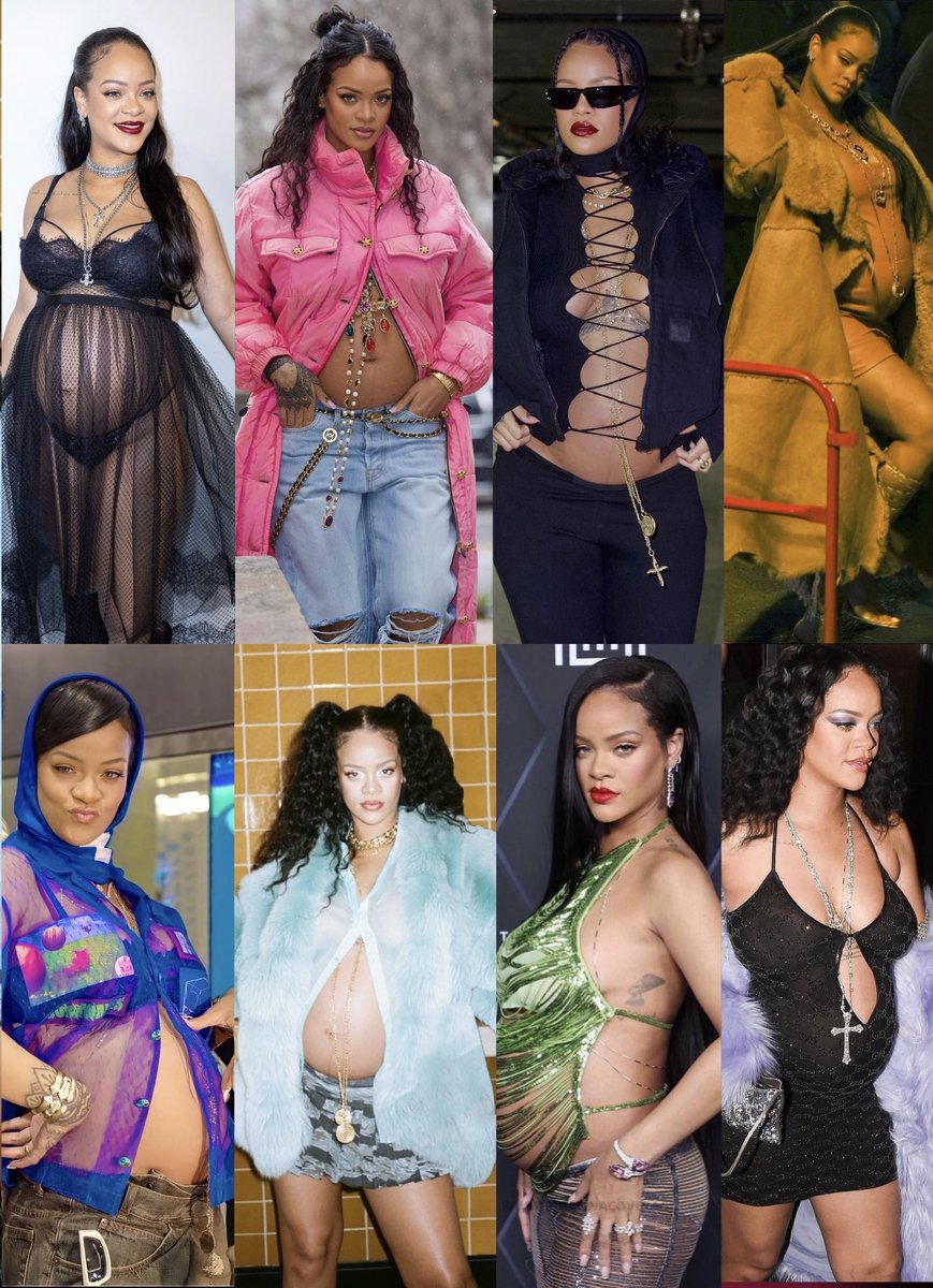 RihannasNavy01's tweet photo. Rihanna's maternity looks were a moment in history!! https://t.co/rnZWbS05CH